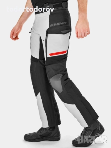 Дасмки текстилен мото панталон SHIMA DUNE WP White/Fluo, снимка 5 - Аксесоари и консумативи - 51871338