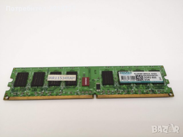 Kingston DDR2 2GB 800mhz, снимка 2 - RAM памет - 37037259