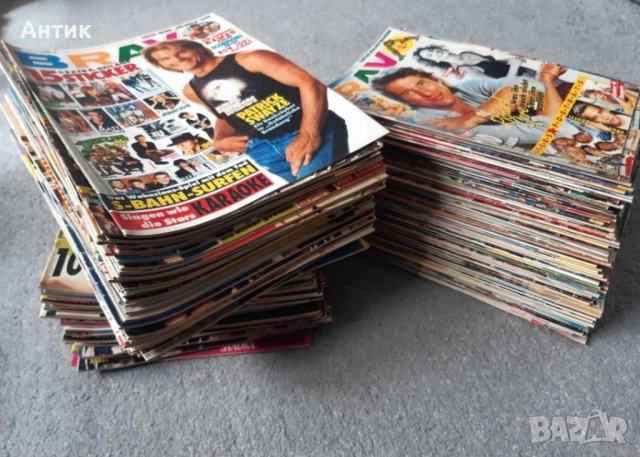Голяма Колекция Стари Немски Списания BRAVO / POPCORN / 175 Броя / 1990 - 1994 год., снимка 7 - Списания и комикси - 52263367