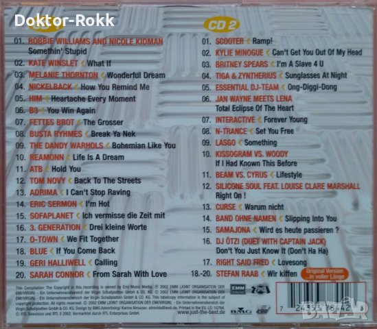 Just The Best 1/2002 (2002, 2 CD), снимка 2 - CD дискове - 38418755