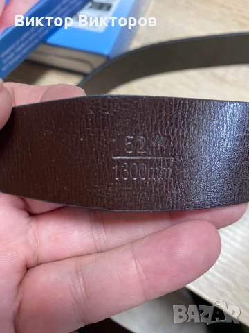 Стилен мъжки колан с две лица ., снимка 6 - Колани - 50819153