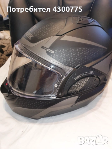 Модулна каска Shark EVO GT Encke Matt Black Anthracite