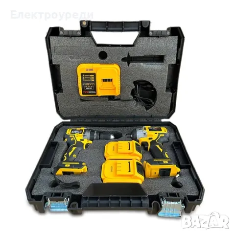 Немски Акумулаторни Безчеткови Импакт и Винтоверт 36V 8AH в куфар WerkBull, снимка 5 - Винтоверти - 47627259