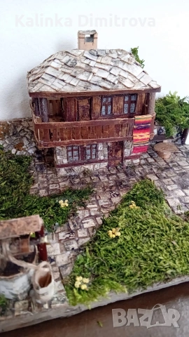 Макет на Възрожденска къща-ръчна изработка., снимка 12 - Декорация за дома - 53137788