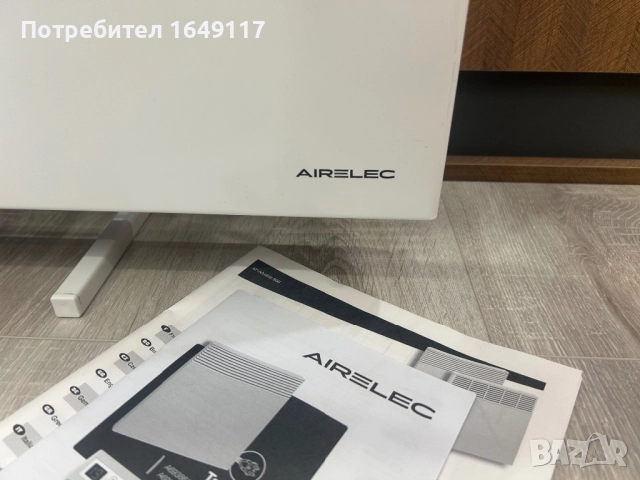 Конвектор 2000W Airelec Basic/Tactic Pro[електронен термостат/дигитално управление/в гаранция], снимка 4 - Отоплителни печки - 52367012