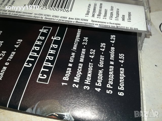 Дует Шик - Вода и Огън оригинална касета-ORIGINAL TAPE 0702241637, снимка 16 - Аудио касети - 44181079