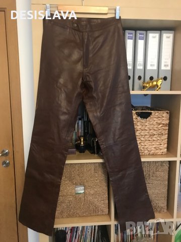 POLO RALPH LAUREN кожени дамски панталони XS/S, снимка 2 - Панталони - 34476532