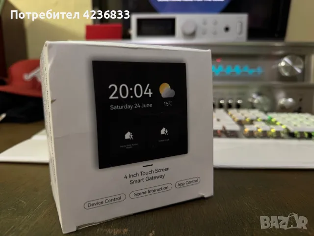 Tuya Smart gateway - 4 инча / Тъчскрийн, снимка 1