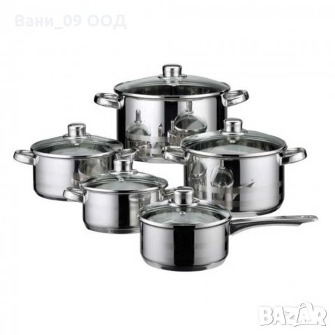 НЕМСКИ Макси сет тенджери 10 части, снимка 2 - Съдове за готвене - 31764822