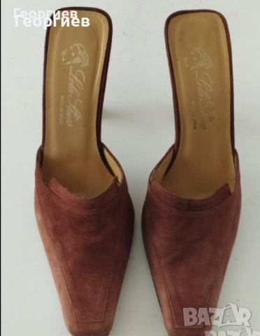 За Дами,сака,рокля,сандал,обувки от естествен велур #44,, снимка 6 - Сандали - 50863264