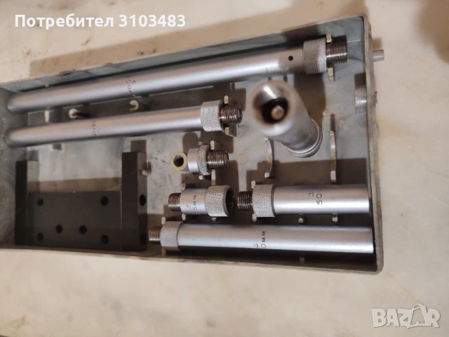 Вътромер Микрометричен, снимка 12 - Стругове - 50476867