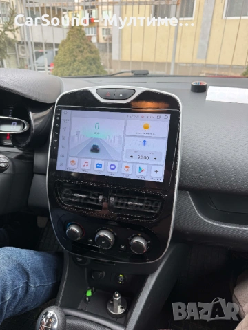Renault Clio 4 - 10.1" Android 15 Мултимедия Рено Клио 12-19 Навигация Андроид, снимка 3 - Аксесоари и консумативи - 49349988