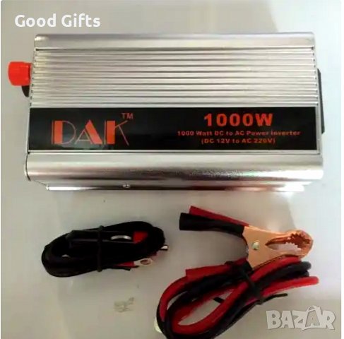 DAK 1000W Инвертор Преобразувател автомобил , камион , бус, снимка 3 - Аксесоари и консумативи - 39296575