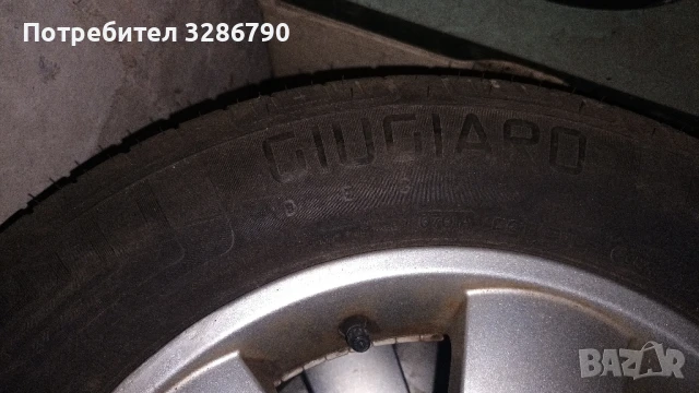 джанти 5х100мм 15цола с добри гуми 195/65/15, снимка 2 - Гуми и джанти - 50826316