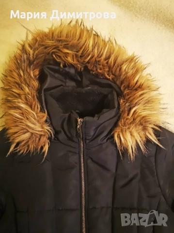 Дамско топло яке с качулка, снимка 5 - Якета - 52879413