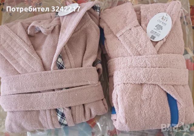 Детски хавлиени халати за баня със качулка от 100% памук., снимка 6 - Хавлии и халати - 40420195