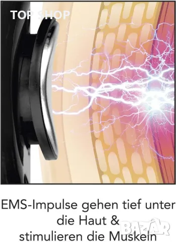 MAXXMEE масажор за врат EMS с допълнителни електроди за цялото тяло, снимка 3 - Масажори - 48476084