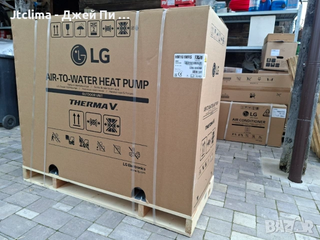 Термопомпа въздух/вода - LG Therma V Monoblock 16kW|Отопление, охлаждане и топла вода, снимка 10 - Климатици - 54149127