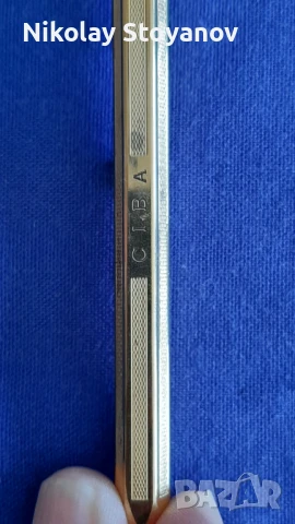 позлатен молив - CARAN DACHE - Карандаш, снимка 2 - Антикварни и старинни предмети - 51326078