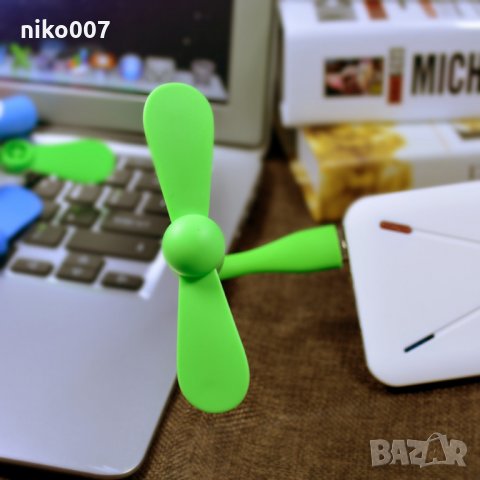 USB универсален вентилатор за лаптоп-таблет-телефон-автомобил и др., снимка 5 - Друга електроника - 30341896