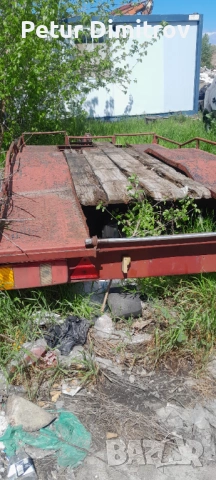 Продавам  2осна  плэтформв, снимка 2 - Ремаркета - 54291505