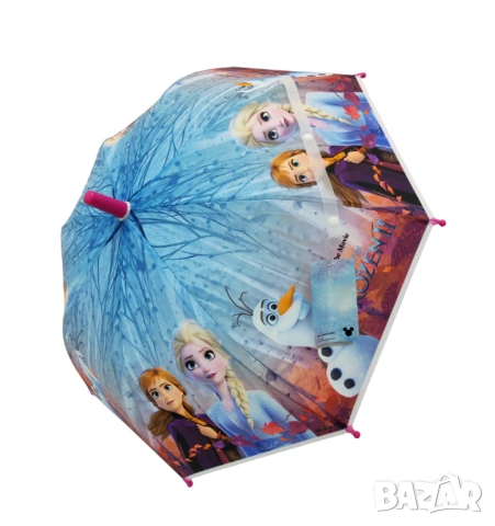 Детски ветроустойчив чадър Frozen
