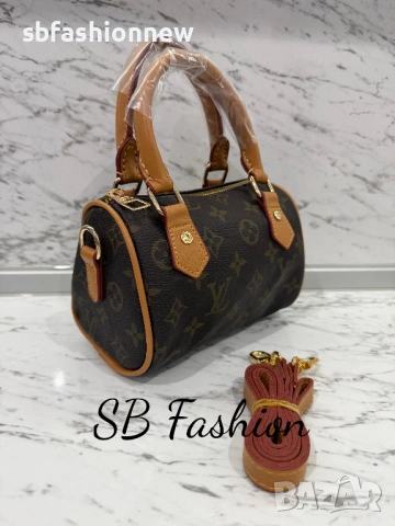 Louis Vuitton в кафяво, снимка 3 - Чанти - 53081372