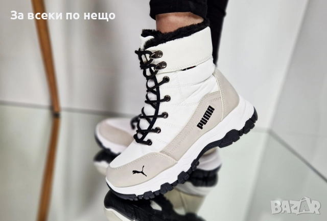 Puma Дамски Зимни Меки И Топли Боти С Пух Пума - Налични Различни Цветове Код P1791, снимка 11 - Дамски боти - 53001814