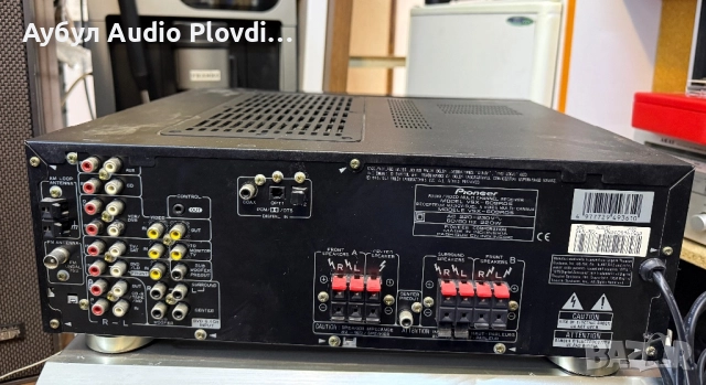 Pioneer VSX-609RDS Receiver 5+1 цифров усилвател, станция за филмова музика, снимка 4 - Ресийвъри, усилватели, смесителни пултове - 52499582