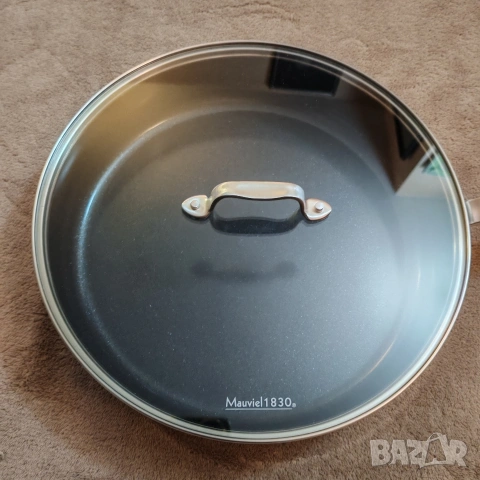 Тенджера със стъклен капак Mauviel 1830, Франция. , снимка 7 - Съдове за готвене - 53358155