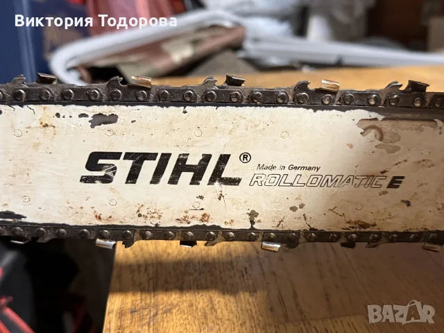 Оригинална с фактура резачка Щил/Stihl, снимка 3 - Моторни триони/резачки - 56120623