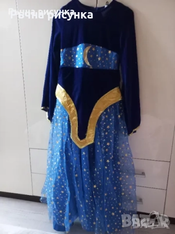 Рокля за принцеса -по етикет за 10 години