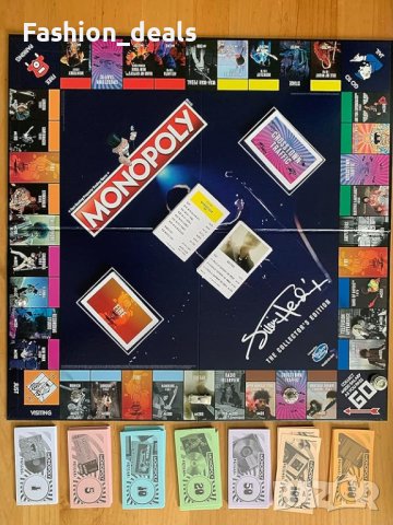 Нова настолна игра Monopoly Jimi Hendrix Уникална Табла, 6 Метални Пулове и Страхотни Снимки, снимка 6 - Настолни игри - 42730123