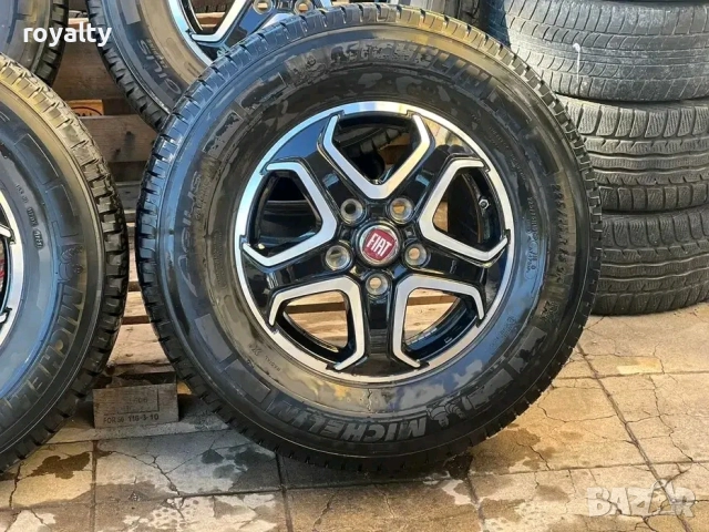 5х130 16 Цола Джанти с Гуми Fiat Ducato Peugeot Boxer Citroen Jumper 5x130 ET 68 J 6, снимка 7 - Аксесоари и консумативи - 52897913