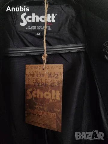 SCHOTT 740N USN Wool Peacoat | НОВО | Made in USA | US Navy, снимка 7 - Палта - 55775665