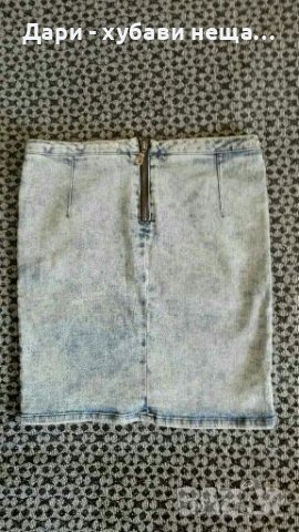 Дънкова пола с голяма еластичност🍀❤M р-р❤🍀арт.4301, снимка 2 - Поли - 37033450