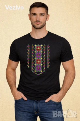 Цветна розета, снимка 2 - Тениски - 54077629