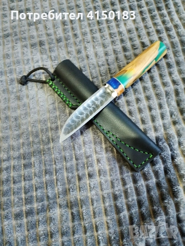 Нож Якут кован от ШХ15 , снимка 6 - Други инструменти - 52856894