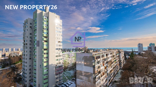 Двустаен ,обзаведен апартамент в Зорница !Панорама море !, снимка 18 - Апартаменти - 53165396