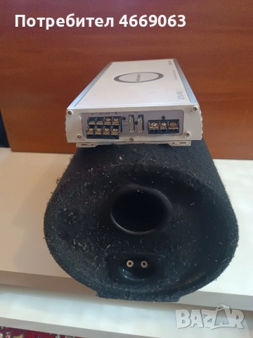 Бас каса за автомобил + усилвател Blaupunkt , снимка 6 - Тонколони - 52904100