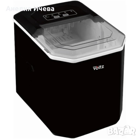 Ледогенератор Voltz, 100W~120W, 12кг./24ч., 1.3л., Черен или бял, снимка 6 - Други - 50247039