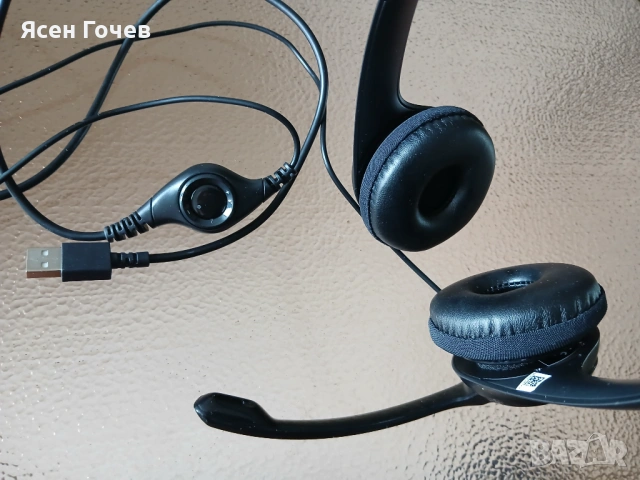 Продавам нови стерео слушалки LOGITECH с микрофон и USB конектор, снимка 13 - Слушалки за компютър - 53942843