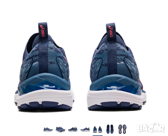 Asics Gel-Cumulus 23 MK номер 41 ,5 . Storm Blue/Thunder Blue , снимка 6 - Маратонки - 50568351