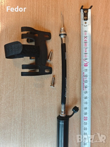 Помпа за велосипедни гуми Crivit, снимка 4 - Аксесоари за велосипеди - 53323376