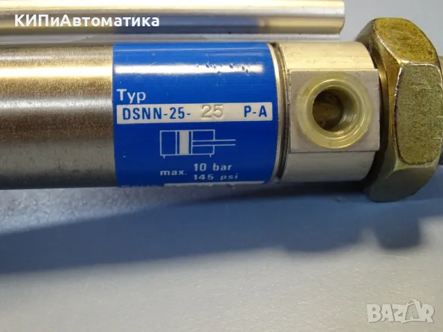 Пневматичен цилиндър Festo DSNN-25-25P-A pneumatic cylinder, снимка 4 - Резервни части за машини - 47674317
