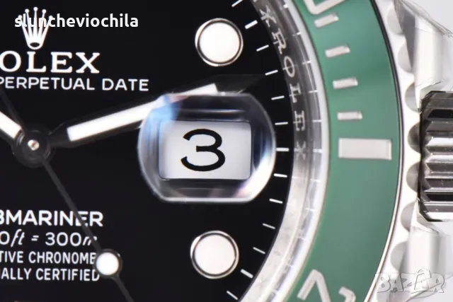 Clean Rolex Submariner Starbucks Black Dial 41mm Size Часовник, снимка 6 - Мъжки - 48896003