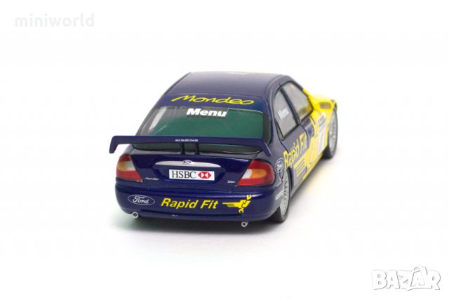 Ford Mondeo Zetec Alain Menu BTCC 2000 - мащаб 1:43 на Atlas моделът е нов в кутия, снимка 11 - Колекции - 32118894