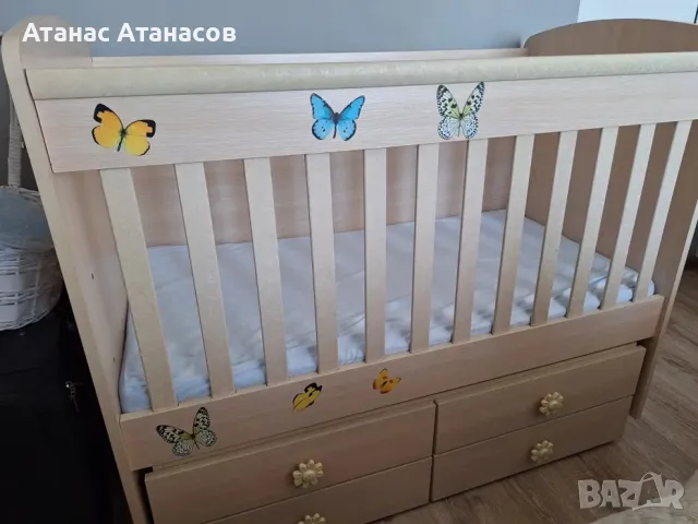 Продавам детско легло, снимка 2 - Бебешки легла и матраци - 49196907