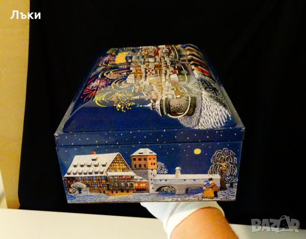 Немска метална кутия от 2000 година. , снимка 4 - Антикварни и старинни предмети - 30248578