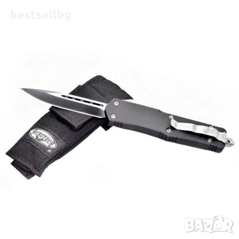 Ловен тактически сгъваем нож дране лов риболов оцеляване MICROTECH, снимка 6 - Ножове - 29103613